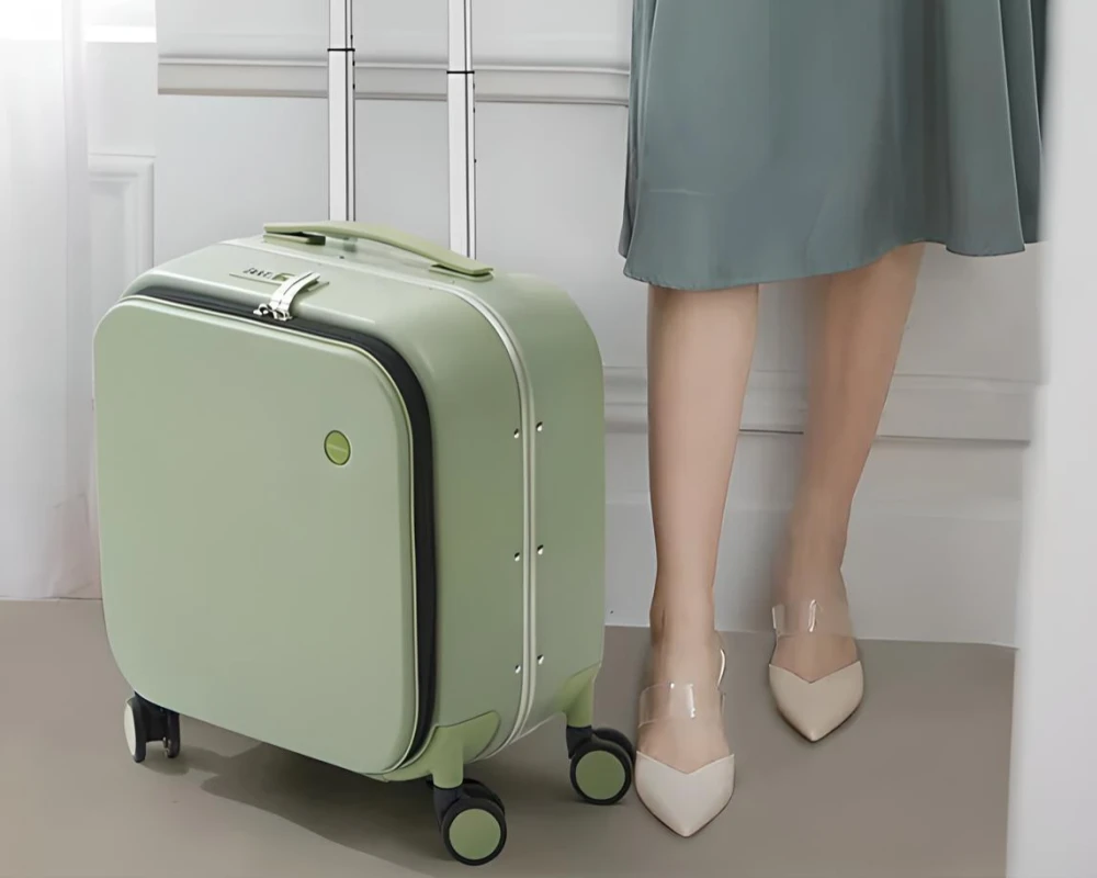 cute hardshell suitcase
