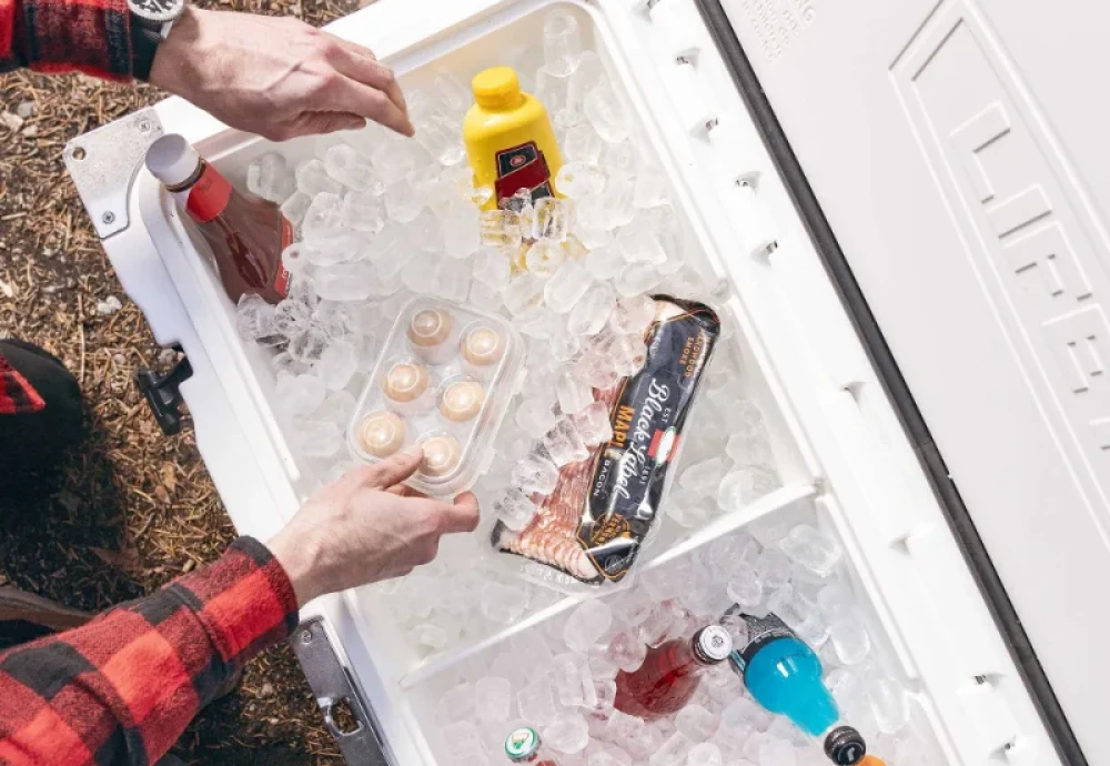 plastic ice cooler box