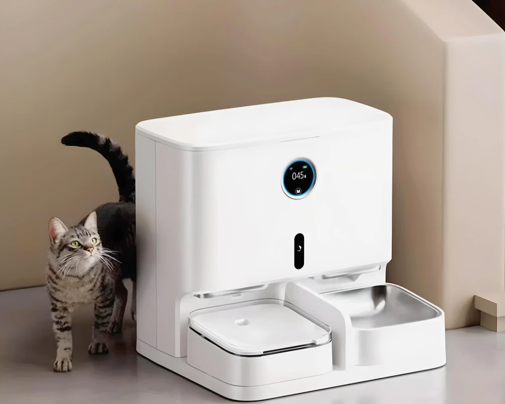 automatic electronic pet feeder
