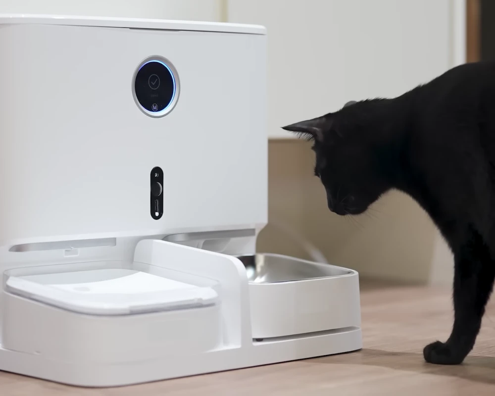 automatic electronic pet feeder